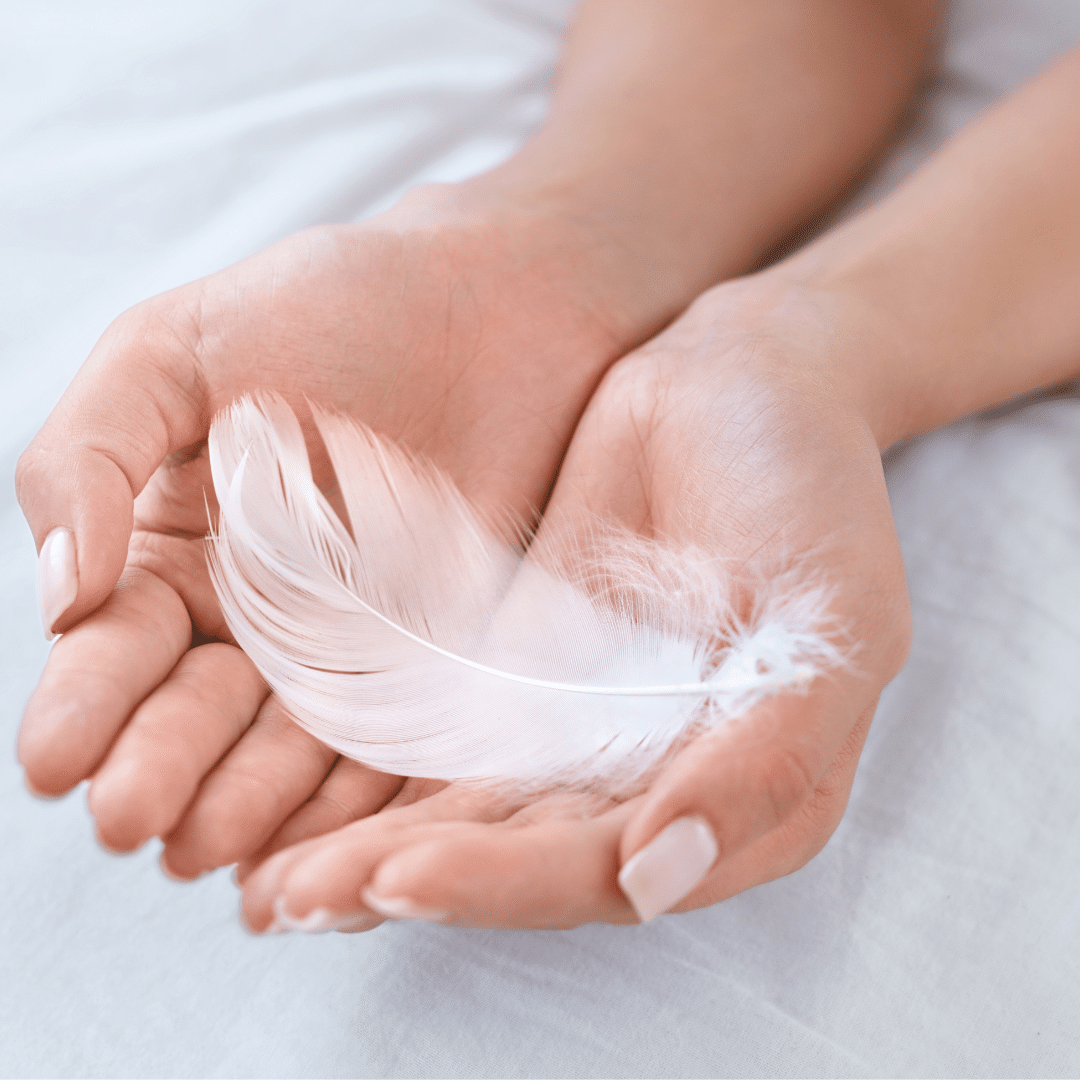 comme une plume laisser partir ses soucis ses problèmes